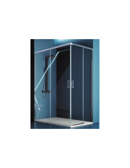 PAROI DE DOUCHE  Q Line  CHROME  - QUADRA