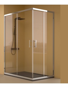 Paroi de Douche Low Line 3 - Série Low Line - QUADRA