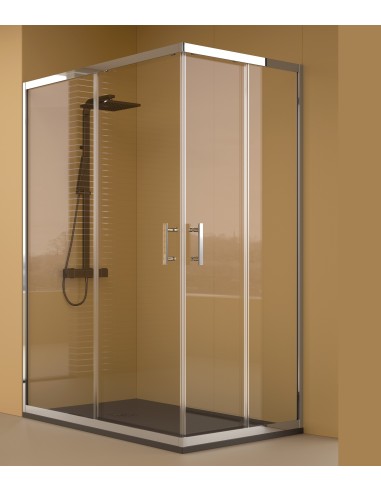 Paroi de Douche Low Line 3 - Série Low Line - QUADRA