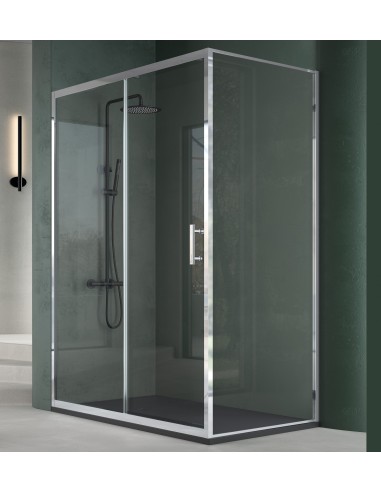 Paroi de Douche Low Line 2 - Série Low Line - QUADRA