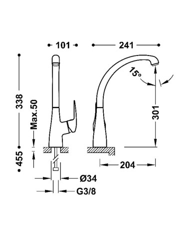 MITIGEUR CUISINE TRES