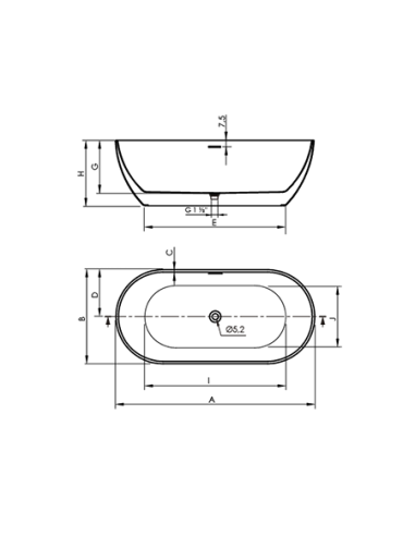 BAIGNOIRE TRENTO SANYCCES