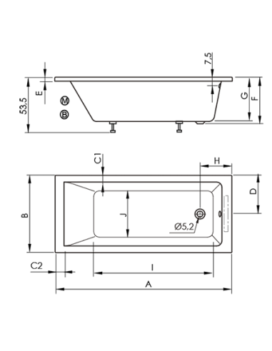 BAIGNOIRE BALI SANYCCES