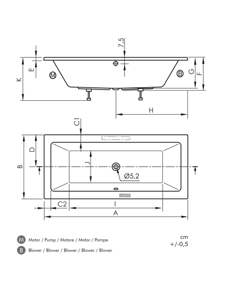 BAIGNOIRE CUBE SANYCCES