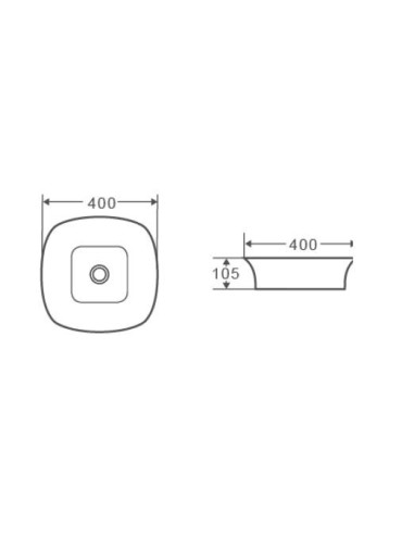 LAVABO ART 30 AQUORE