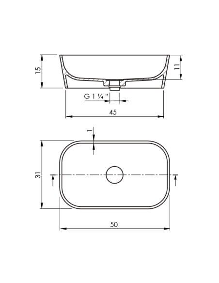 LAVABO RUST SANYCCES