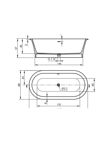 BAIGNOIRE CLASSIC SANYCCES