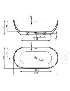 BAIGNOIRE RONDO SANYCCES 2