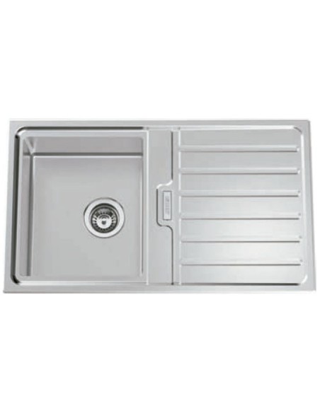 EVIER DE CUISINE  DIM 80*50 AVEC EGOUTTOIR FUSSION AQUORE