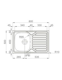 EVIER DE CUISINE OKI AQUORE 2