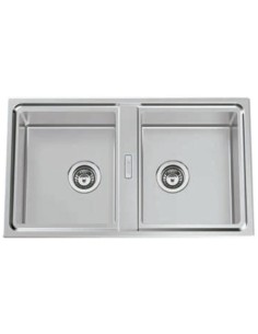 EVIER DE CUISINE DOUBLE BAC  FUSSION AQUORE