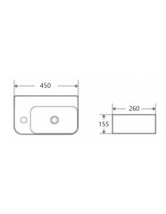 LAVABO MINI 28L AQUORE 2