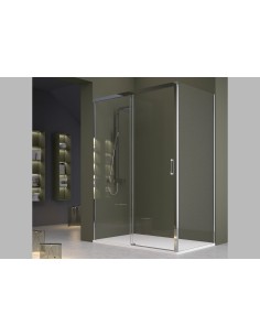 Paroi de Douche Q Line 2 Chrome - Série Q Line - QUADRA 2