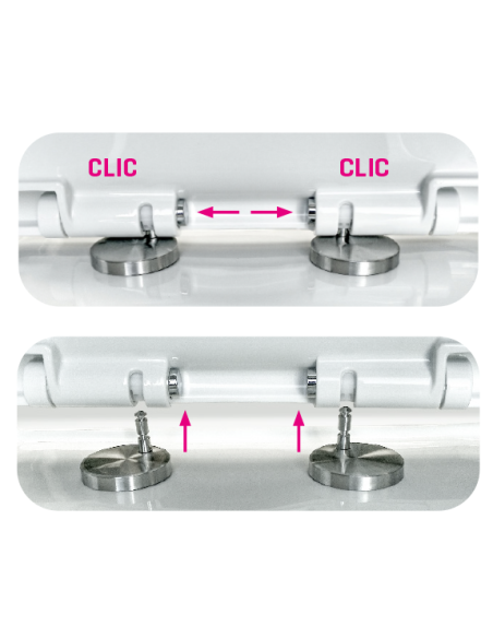 WC SUSPENDU SANITSHOP +