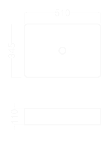 VASQUE CERAMIQUE  RECTANGULAIRE SANITSHOP