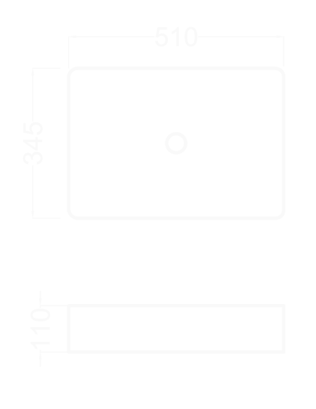 VASQUE CERAMIQUE  RECTANGULAIRE SANITSHOP