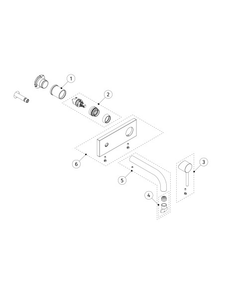 MITIGEUR ENCASTRE STUDY TRES