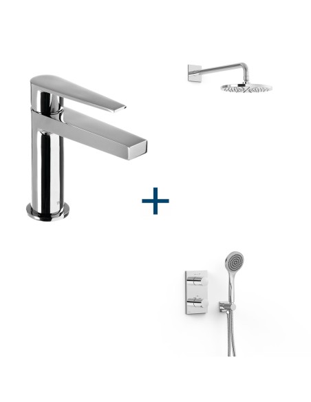 PACK MITIGEUR+DOUCHE ENCASTRÉE MAX TRES GRIFERIA