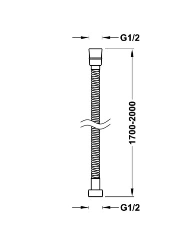 FLEXIBLE MÉTALLIQUE EXTENSIBLE TRES