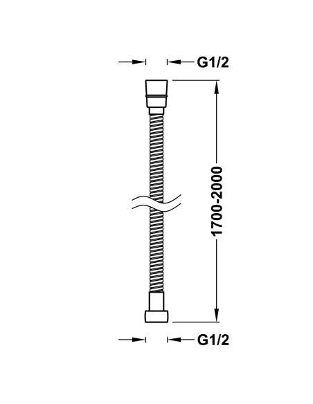 FLEXIBLE MÉTALLIQUE EXTENSIBLE TRES
