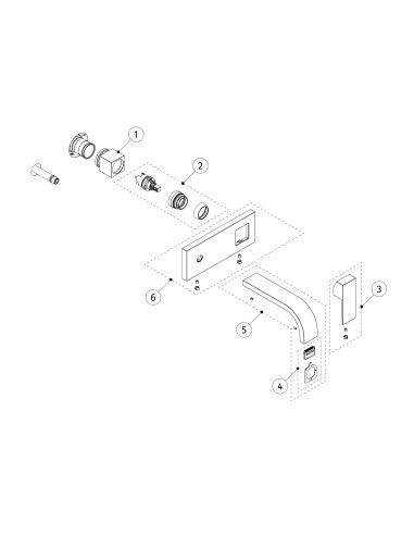 MITIGEURENCASTRÉE CUADRO TRES GRIFERIA