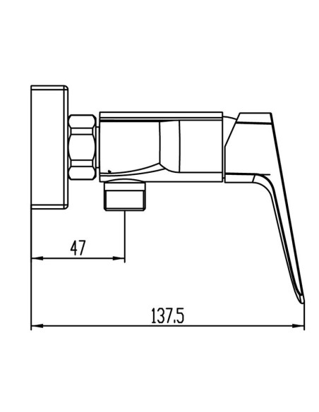 Mitigeur Douche MARRIOT - GME