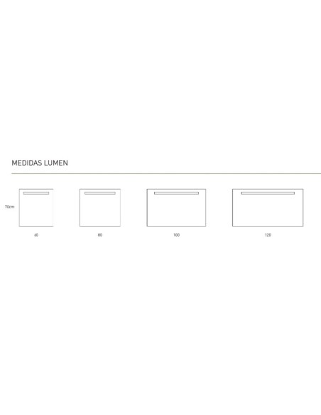 MIROIR LUMEN VISOBATH