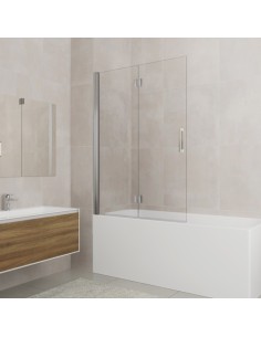 PAROI  REPLIABLE POUR BAIGNOIRE 95*150 GME