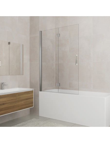 PAROI  REPLIABLE POUR BAIGNOIRE 95*150 GME