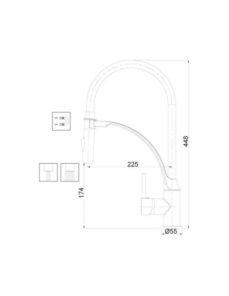 MITIGEUR DE CUISINE  BORRAS
