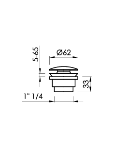 BONDE DE VIDAGE  CLIC-CLAC SKY BATH 2