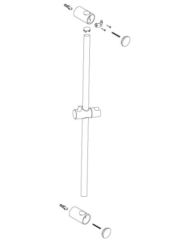 BARRE DE DOUCHE BORRAS