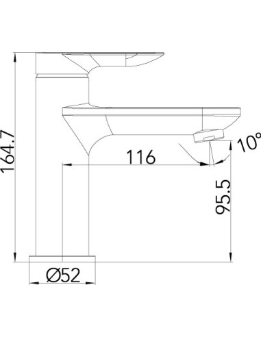 MITIGEUR LAVABO BORRAS