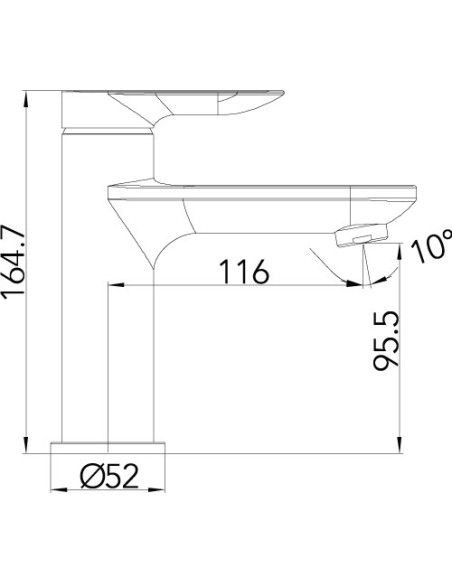MITIGEUR LAVABO BORRAS