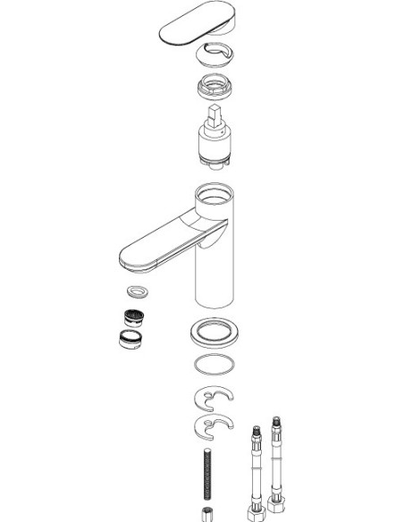 MITIGEUR LAVABO BORRAS