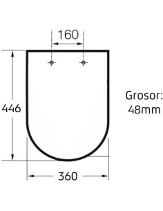 ABATTANT WC VICTORIA ROCA 2
