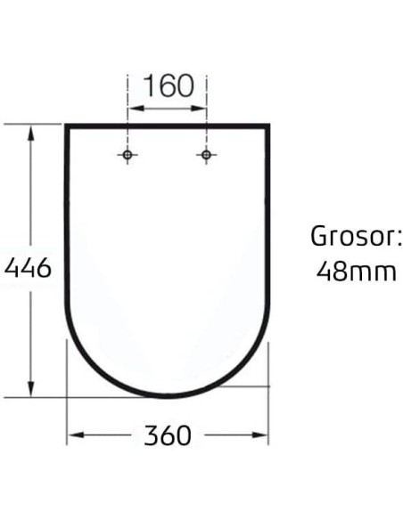 ABATTANT WC VICTORIA ROCA