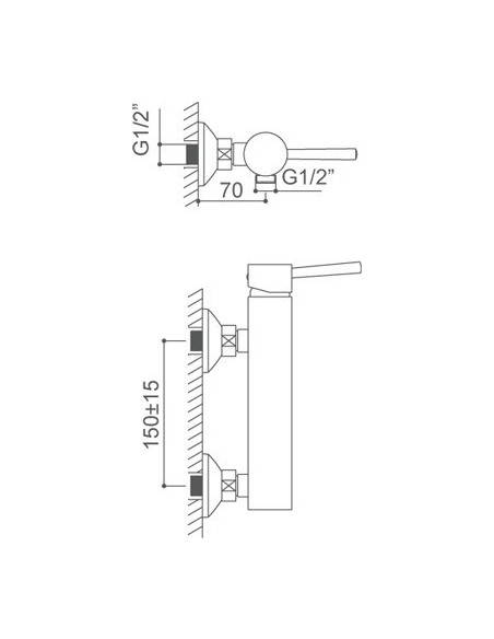MITIGEUR DOUCHE MIL BORRAS