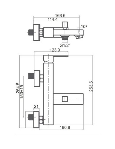 MITIGEUR BAIN DOUCHE CAT BORRAS
