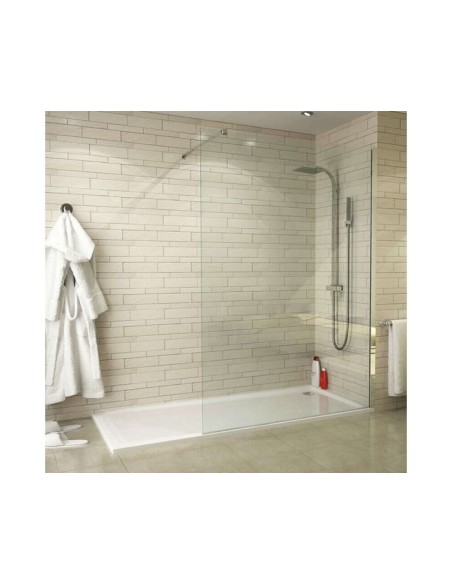 PAROI FIXE SINGLE CHROME SANYCCES