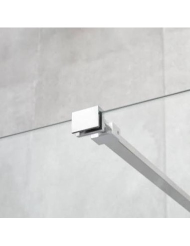 PAROI FIXE SINGLE CHROME SANYCCES