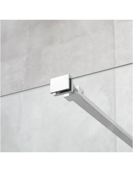 PAROI FIXE SINGLE CHROME SANYCCES