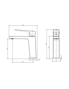 MITIGEUR LAVABO INFINITE SKY BATH 2