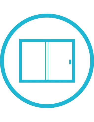 PAROI DE VERRE DENIA PORTE PIVOTANTE