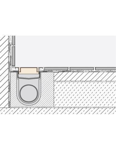 CANIVEAU DE DOUCHE KERDILINE-A-EP SCHLUTER