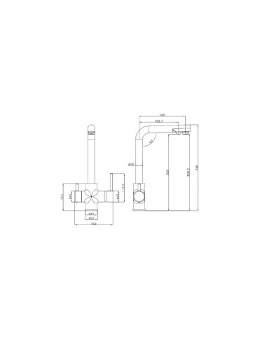 MITIGEUR CUISINE OSMOSIS SKY BATH
