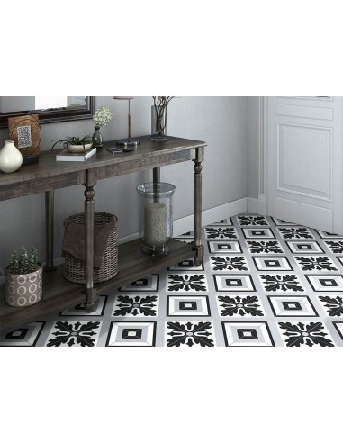 CARRELAGE DECOR MAX BLACK MAYOLICA