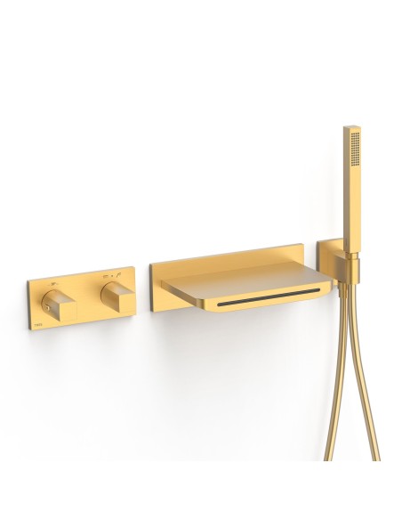 KIT ROBINET B-SYSTEM THERMOSTATIQUE  ENCASTRÉ À 2 VOIES POUR BAIGNOIRE ET DOUCHE TRES GRIFERIA