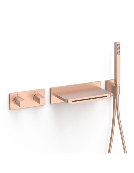 KIT ROBINET B-SYSTEM THERMOSTATIQUE  ENCASTRÉ À 2 VOIES POUR BAIGNOIRE ET DOUCHE TRES GRIFERIA