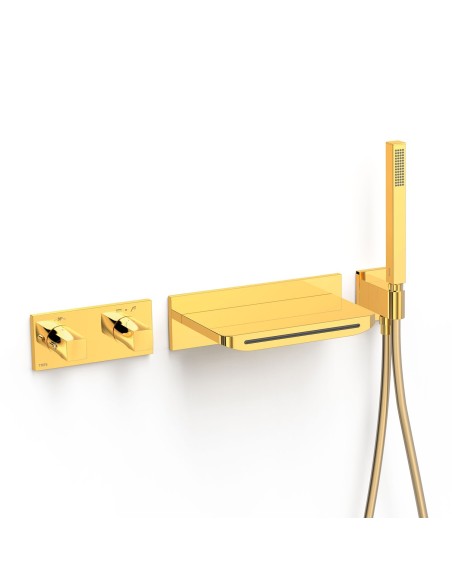 KIT ROBINET B-SYSTEM THERMOSTATIQUE  ENCASTRÉ À 2 VOIES POUR BAIGNOIRE ET DOUCHE TRES GRIFERIA